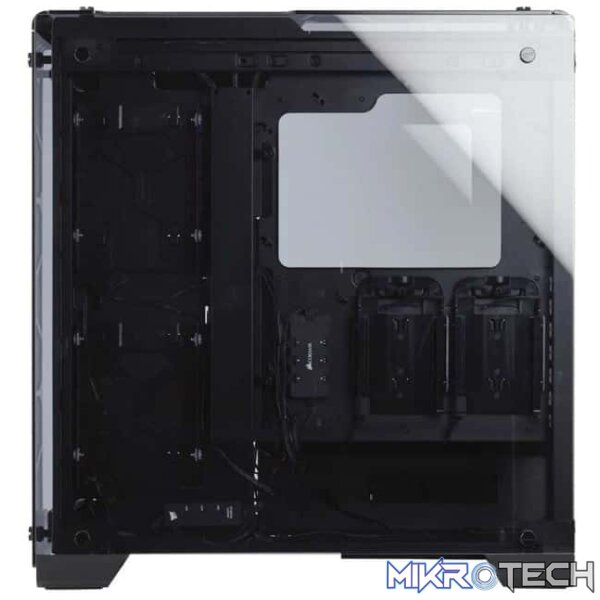 Corsair Crystal Series 570X-RGB All Black ATX PC Chassiswith 3-button RGB LED Controller - Image 4